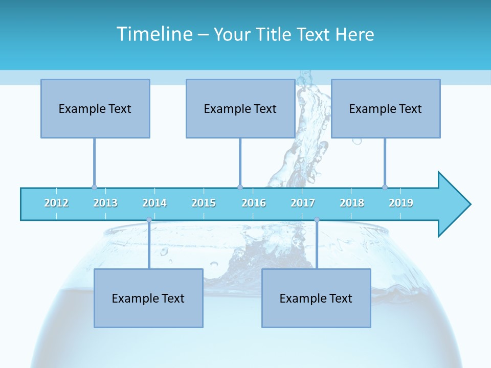 Concept Splash Swim PowerPoint Template