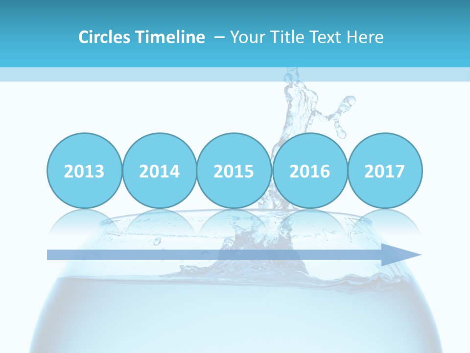 Concept Splash Swim PowerPoint Template