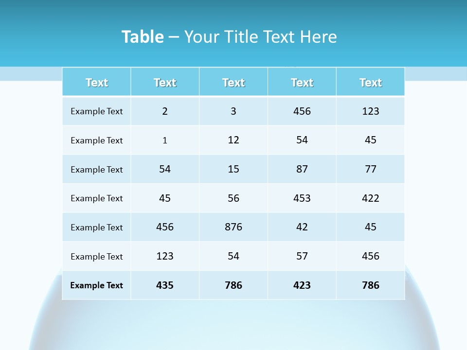Concept Splash Swim PowerPoint Template