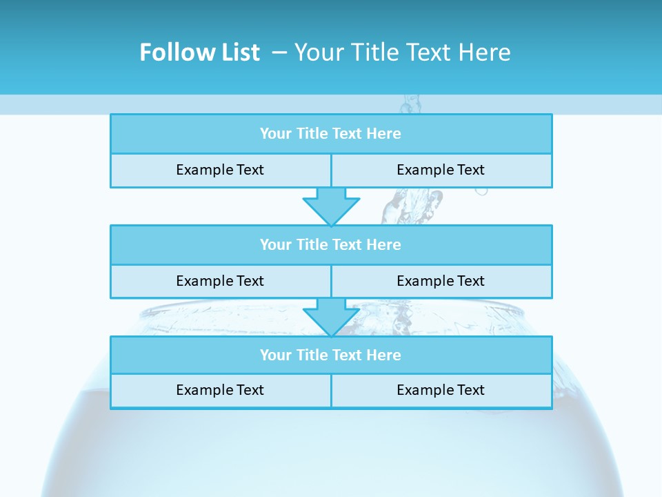 Concept Splash Swim PowerPoint Template