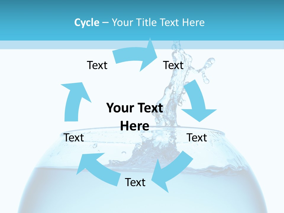 Concept Splash Swim PowerPoint Template