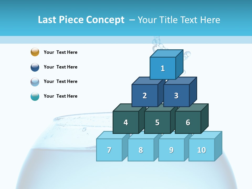Concept Splash Swim PowerPoint Template