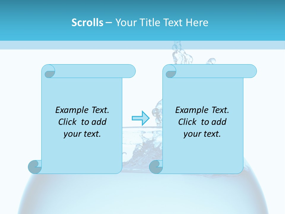 Concept Splash Swim PowerPoint Template