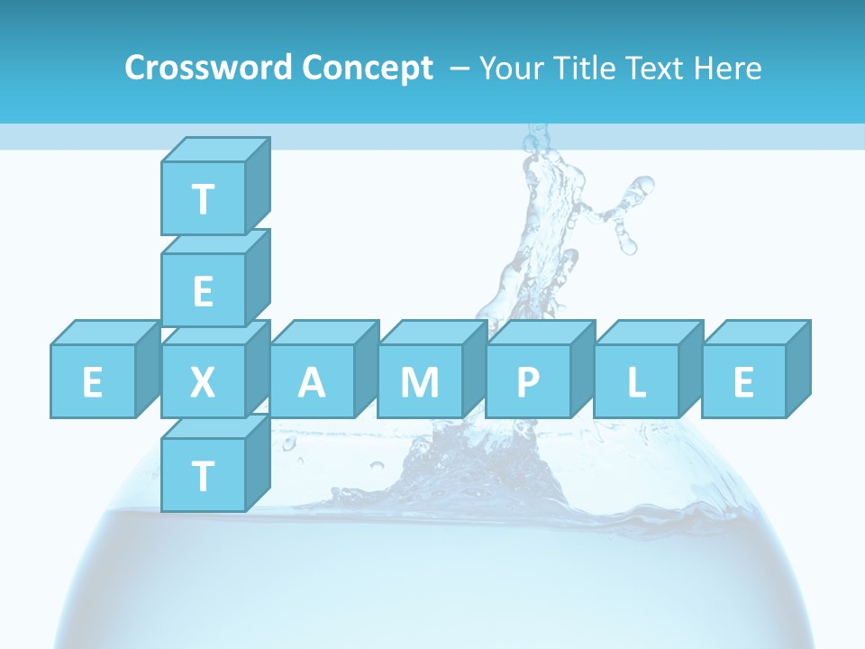 Concept Splash Swim PowerPoint Template