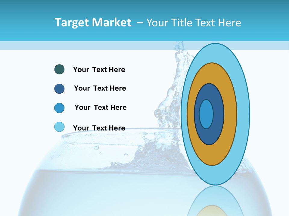 Concept Splash Swim PowerPoint Template