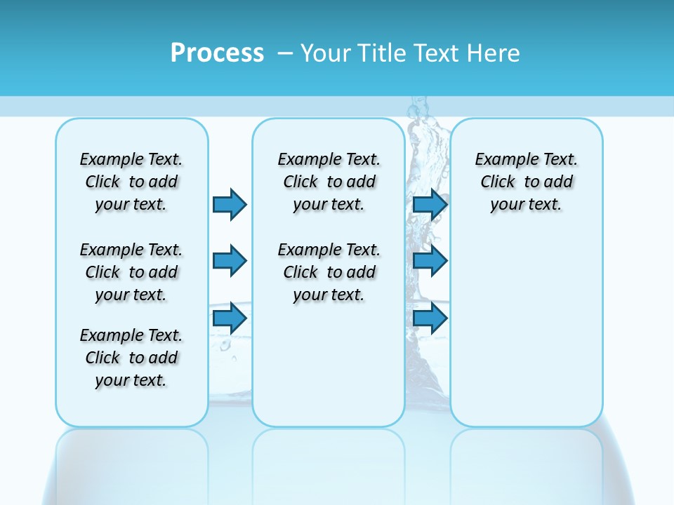 Concept Splash Swim PowerPoint Template