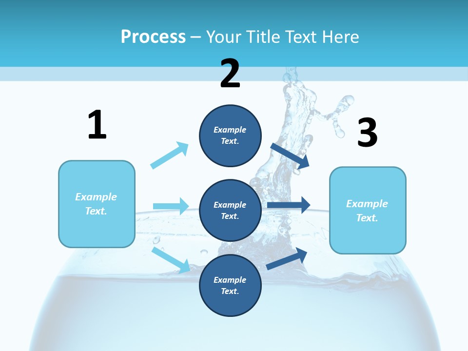 Concept Splash Swim PowerPoint Template