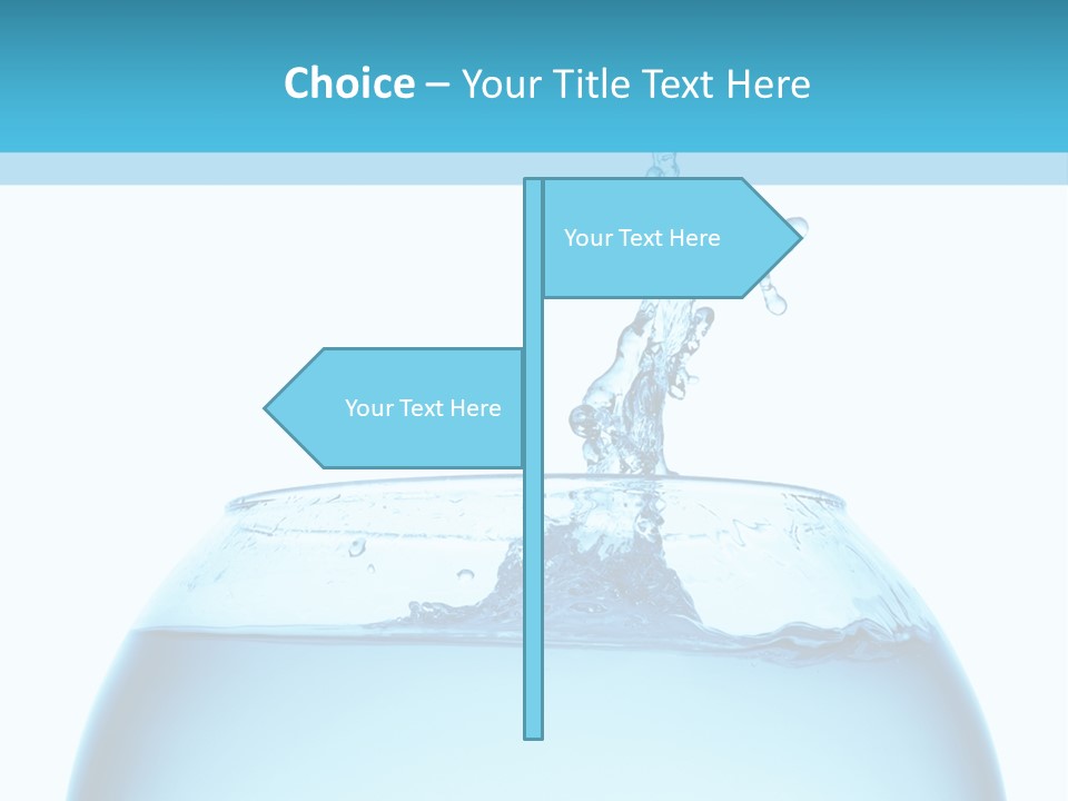 Concept Splash Swim PowerPoint Template