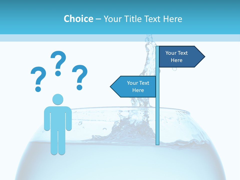 Concept Splash Swim PowerPoint Template