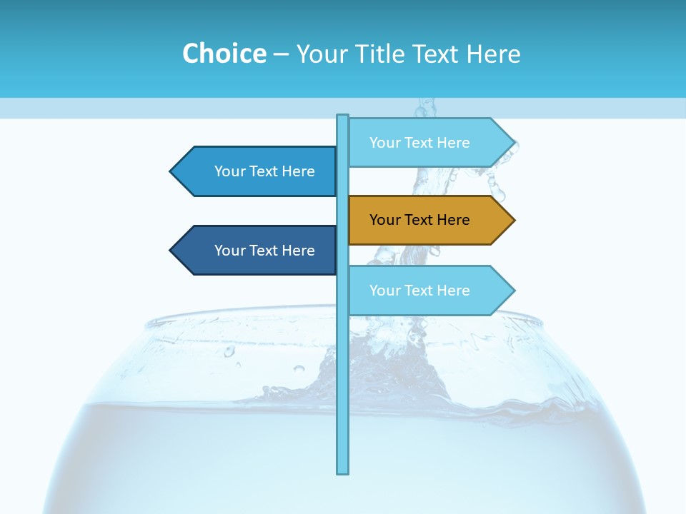 Concept Splash Swim PowerPoint Template