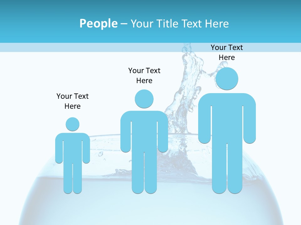 Concept Splash Swim PowerPoint Template