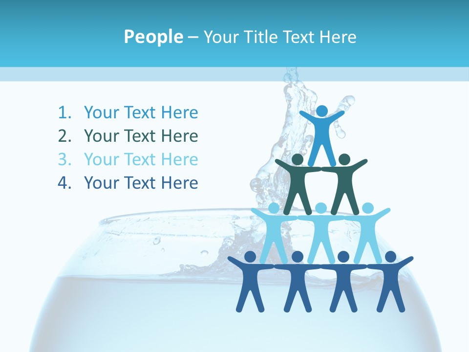 Concept Splash Swim PowerPoint Template