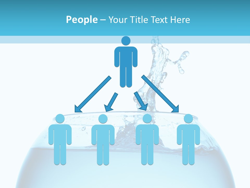 Concept Splash Swim PowerPoint Template