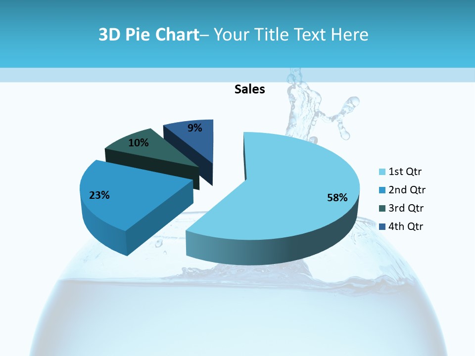 Concept Splash Swim PowerPoint Template