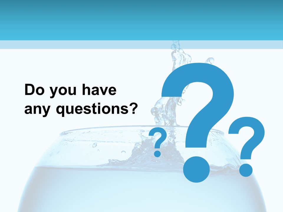 Concept Splash Swim PowerPoint Template