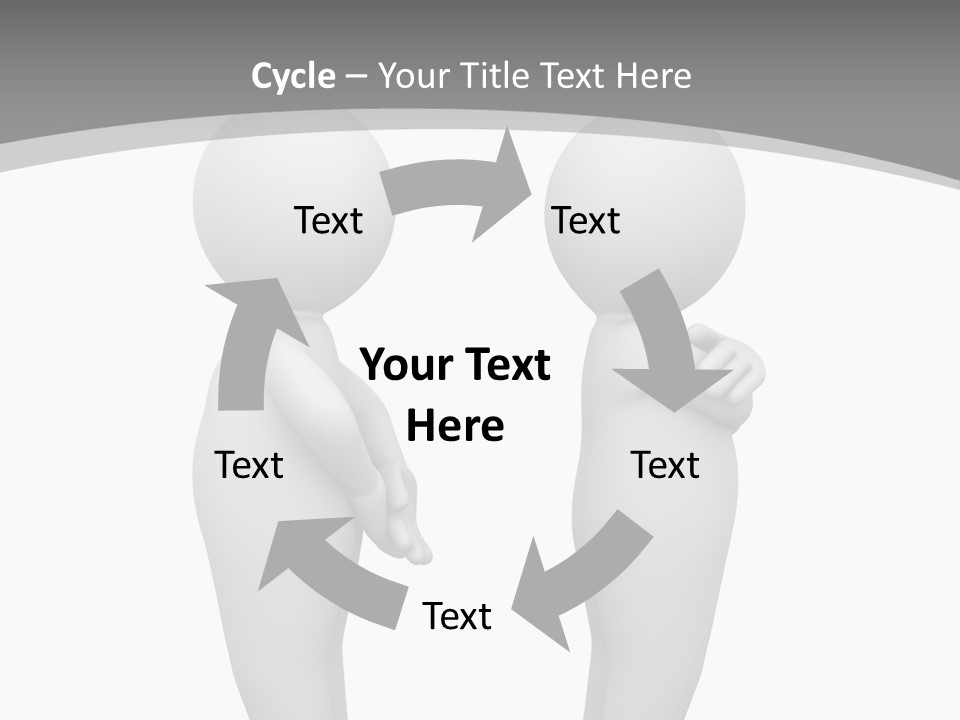 Numberless Illustration Car PowerPoint Template