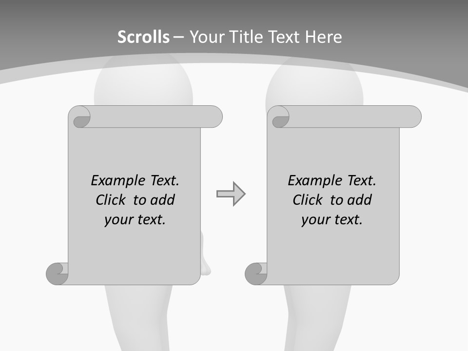 Numberless Illustration Car PowerPoint Template
