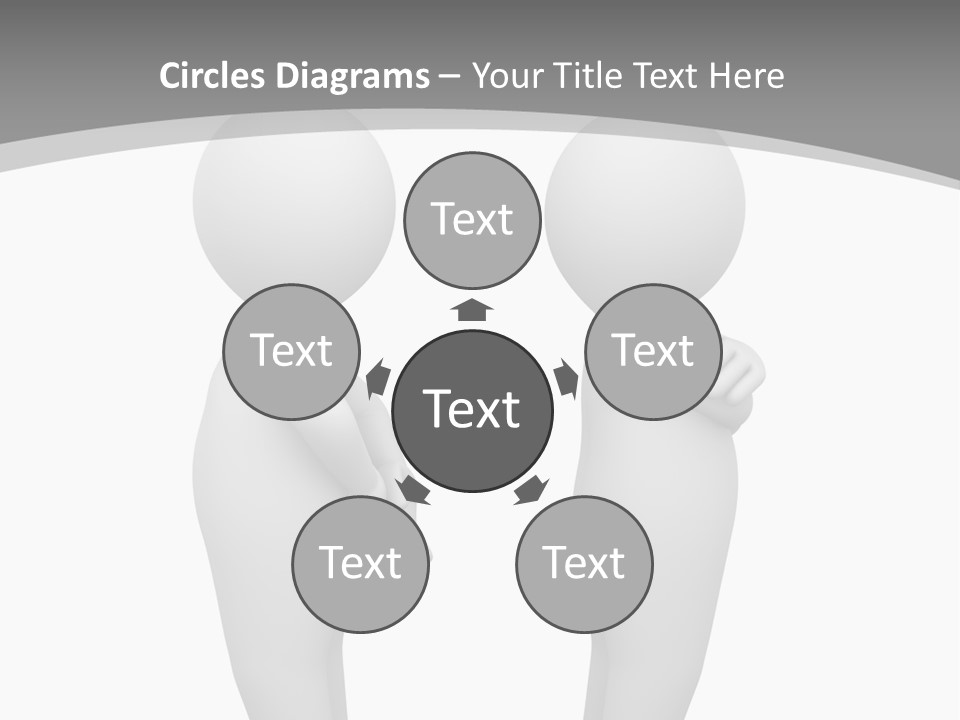 Numberless Illustration Car PowerPoint Template