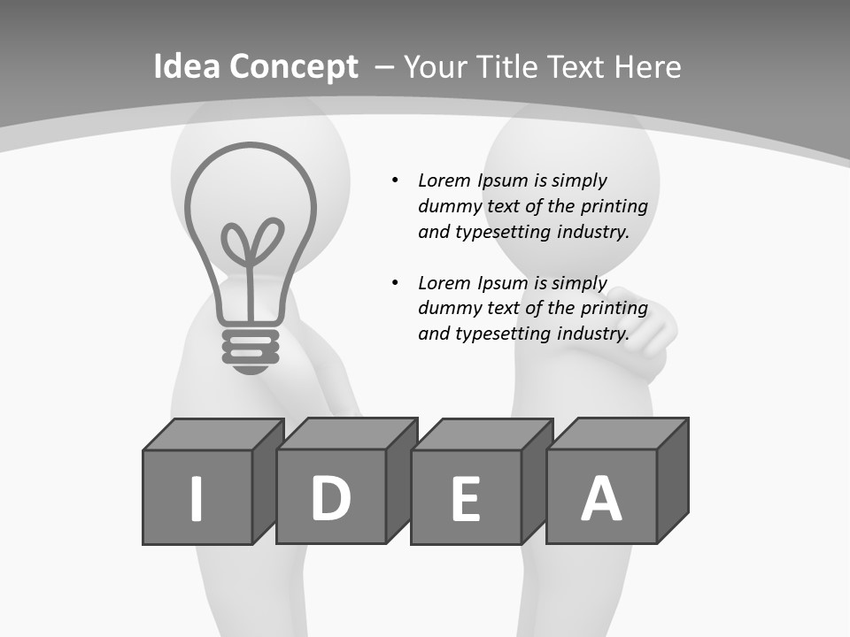 Numberless Illustration Car PowerPoint Template