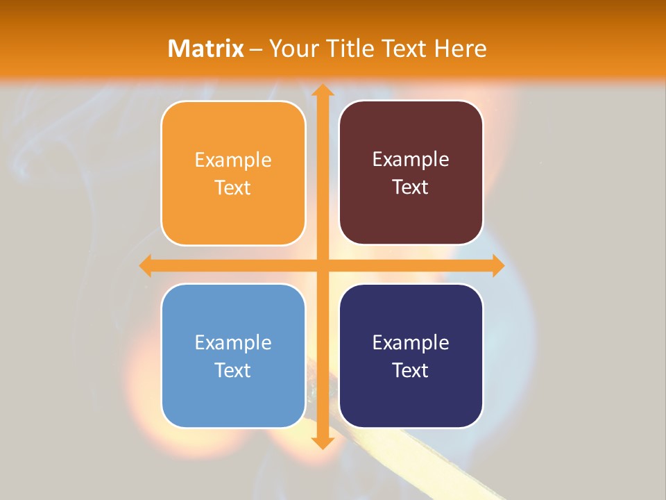 Explosive Ignition Warning PowerPoint Template