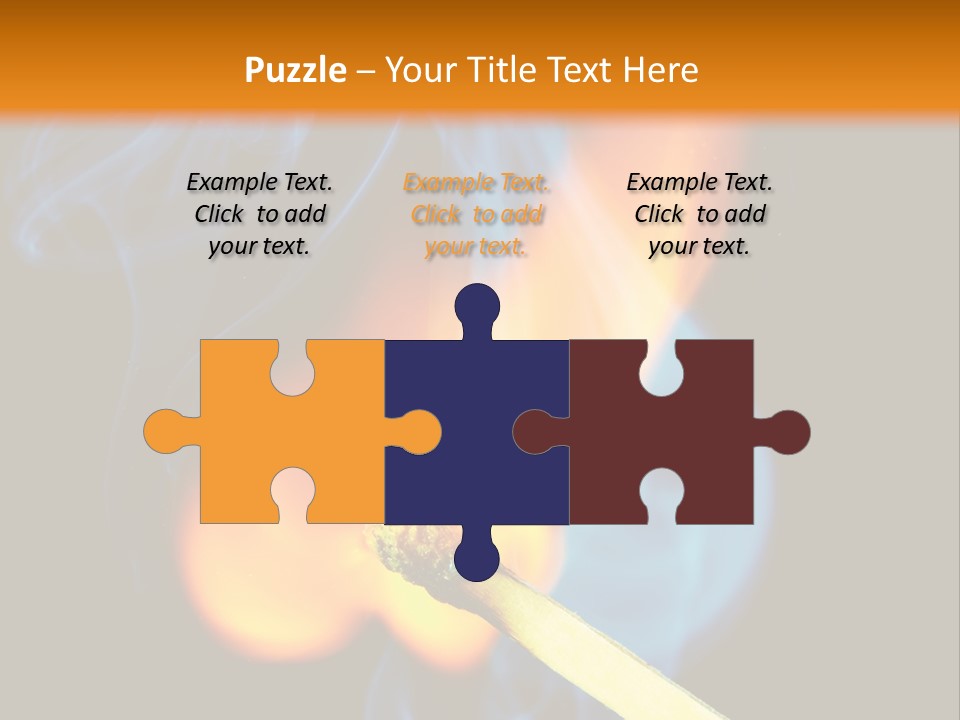 Explosive Ignition Warning PowerPoint Template
