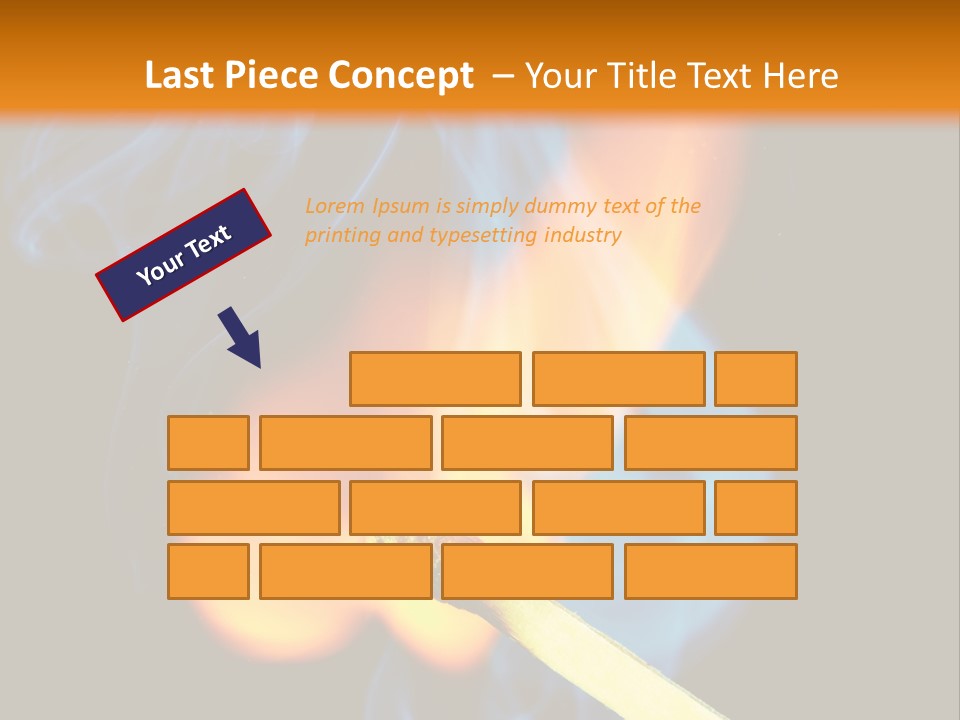 Explosive Ignition Warning PowerPoint Template