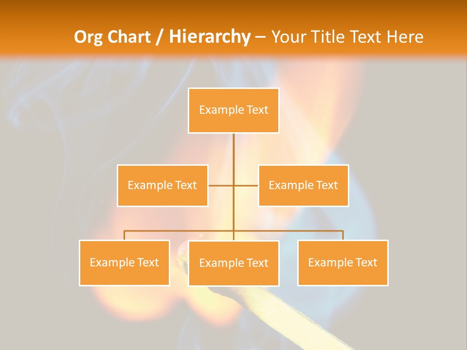 Explosive Ignition Warning PowerPoint Template