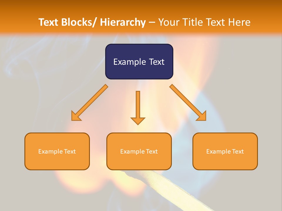 Explosive Ignition Warning PowerPoint Template