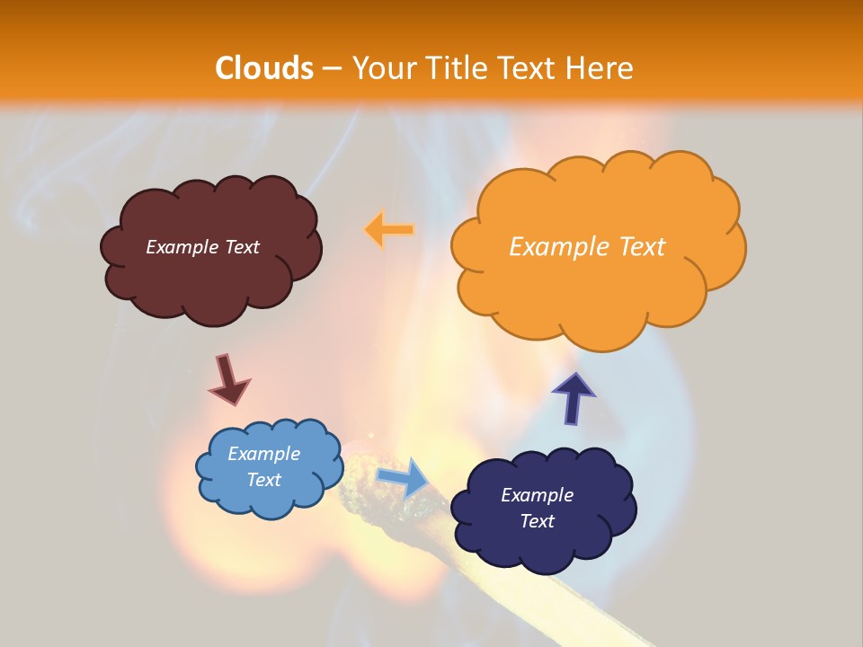 Explosive Ignition Warning PowerPoint Template