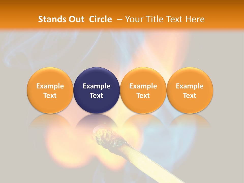 Explosive Ignition Warning PowerPoint Template