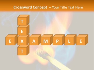 Explosive Ignition Warning PowerPoint Template