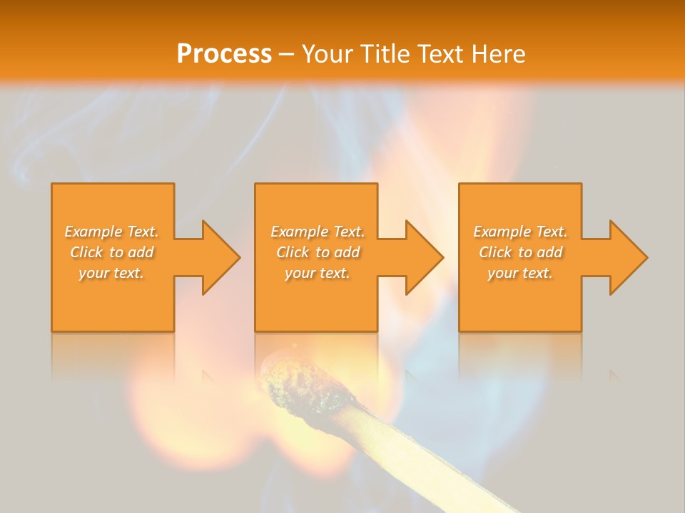 Explosive Ignition Warning PowerPoint Template
