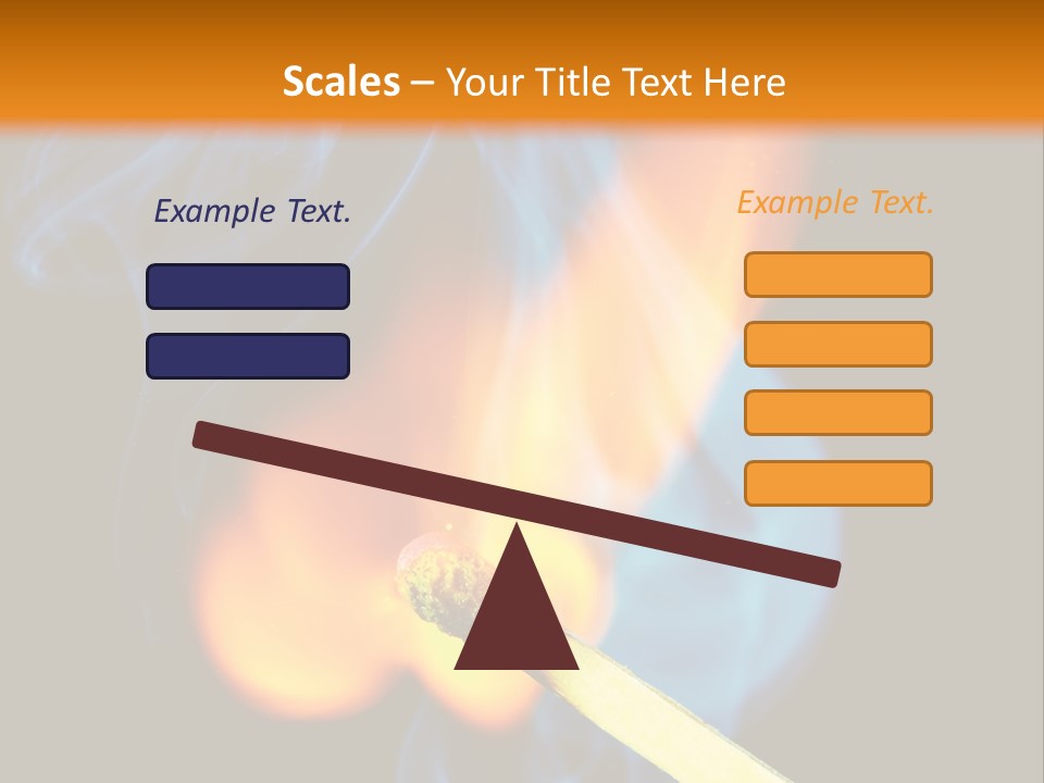 Explosive Ignition Warning PowerPoint Template
