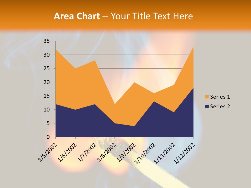 Explosive Ignition Warning PowerPoint Template