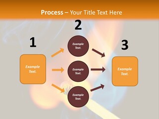 Explosive Ignition Warning PowerPoint Template
