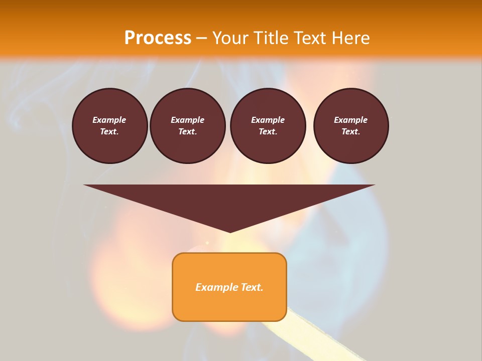 Explosive Ignition Warning PowerPoint Template