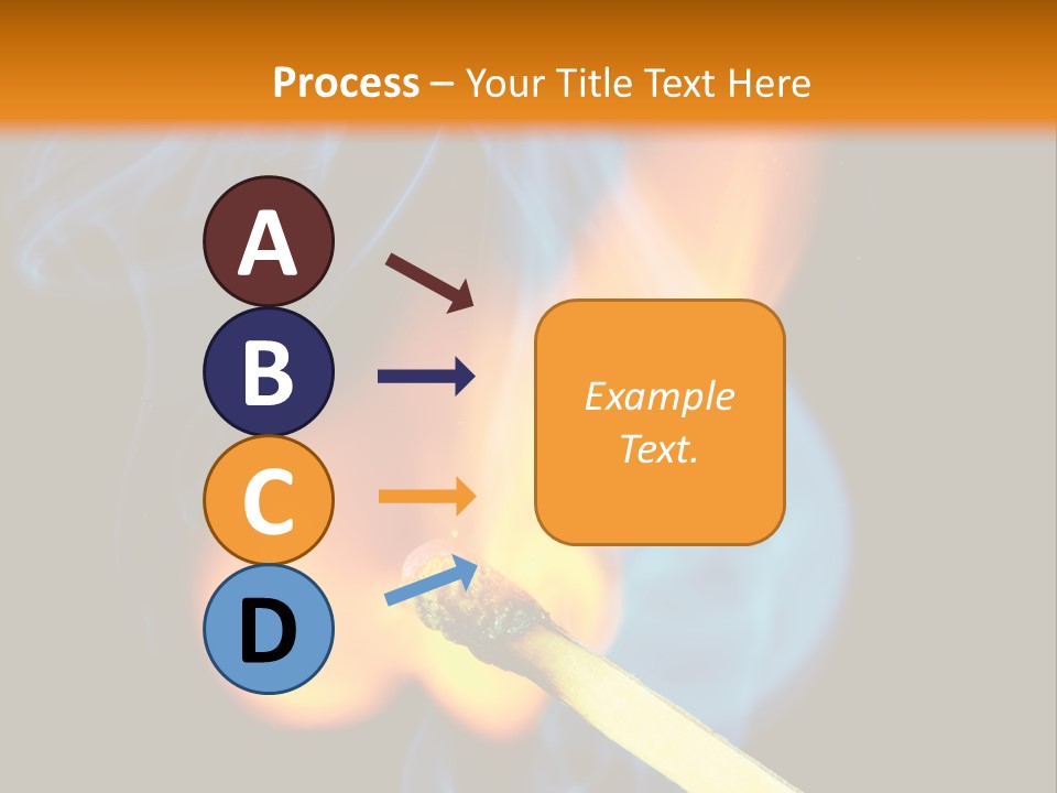 Explosive Ignition Warning PowerPoint Template