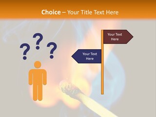 Explosive Ignition Warning PowerPoint Template