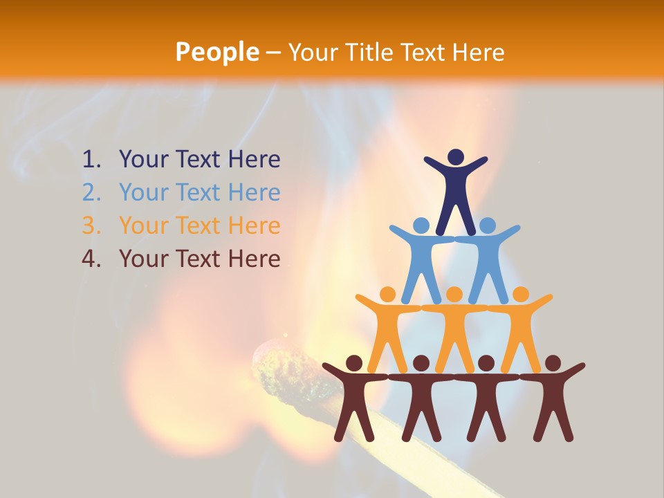 Explosive Ignition Warning PowerPoint Template