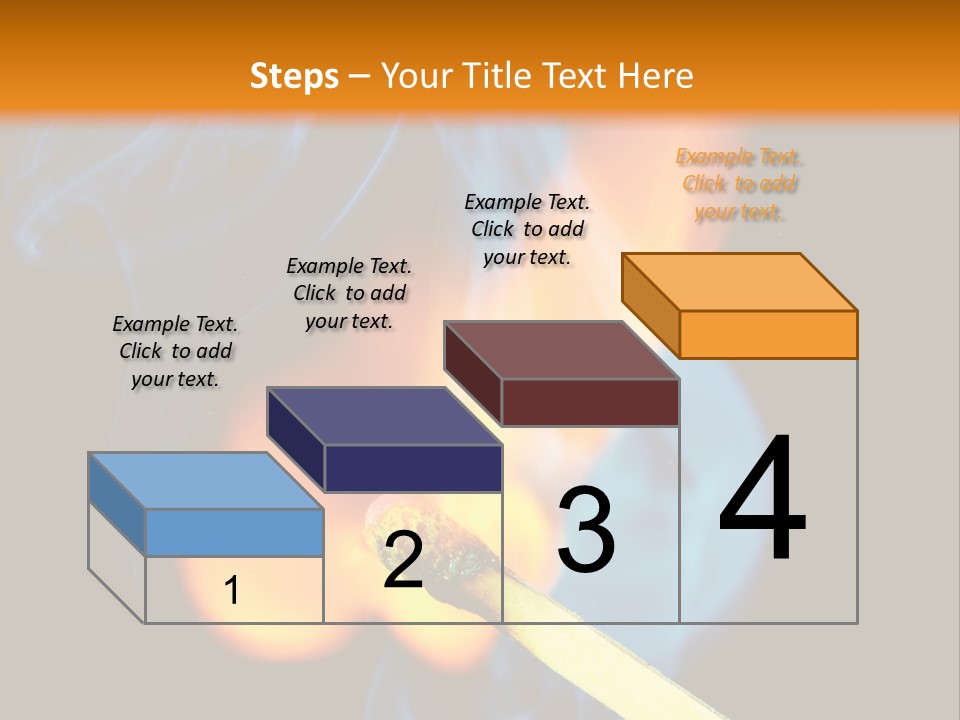 Explosive Ignition Warning PowerPoint Template