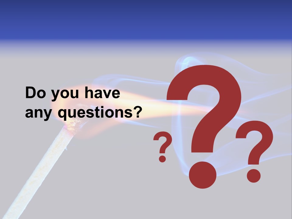 Igniting Isolated Yellow PowerPoint Template