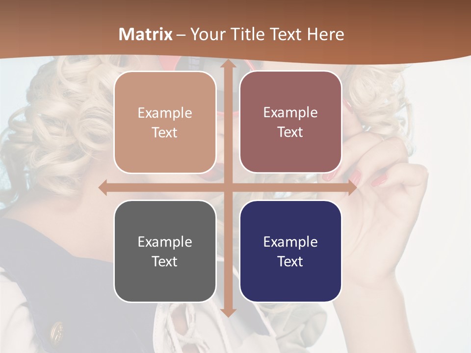 Glamorous Red Pin PowerPoint Template