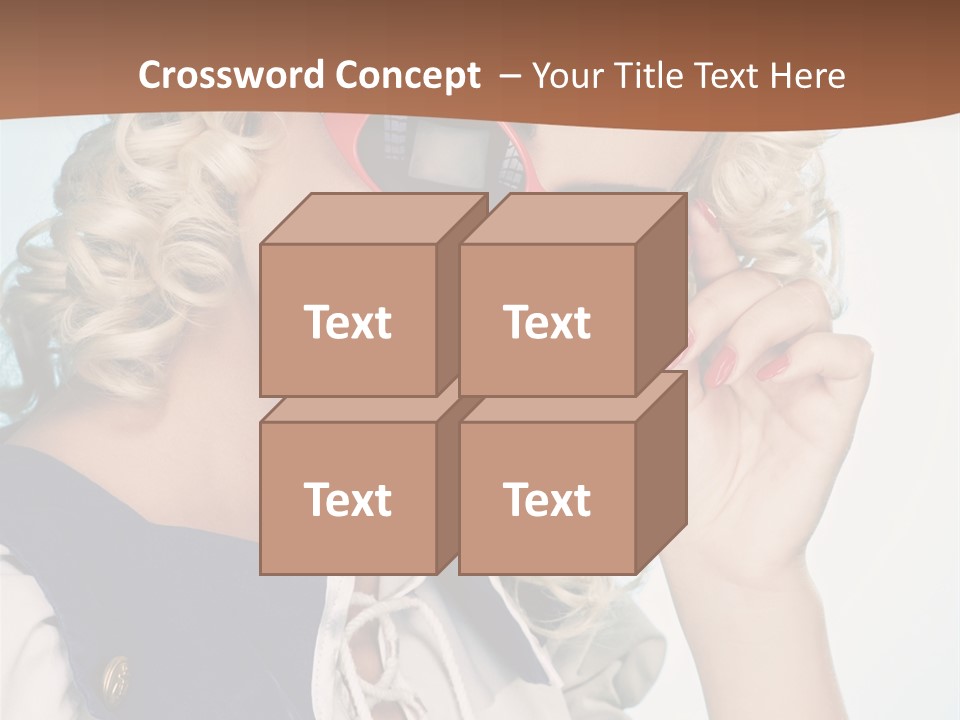 Glamorous Red Pin PowerPoint Template