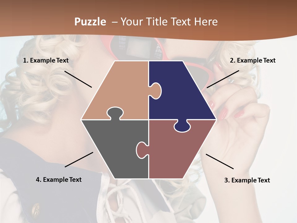 Glamorous Red Pin PowerPoint Template