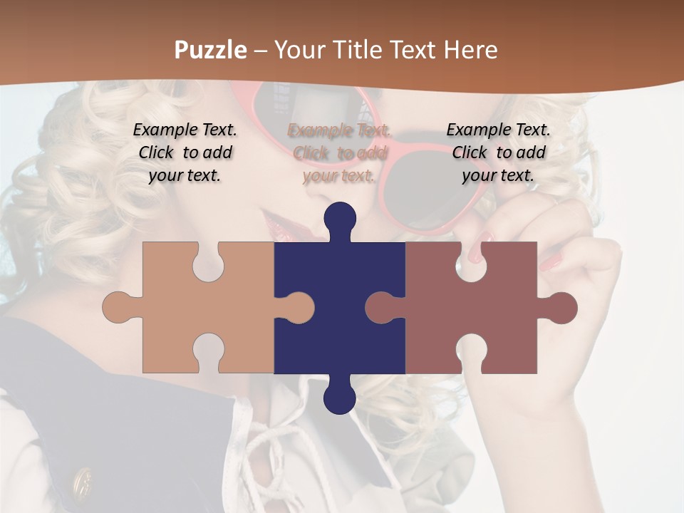 Glamorous Red Pin PowerPoint Template