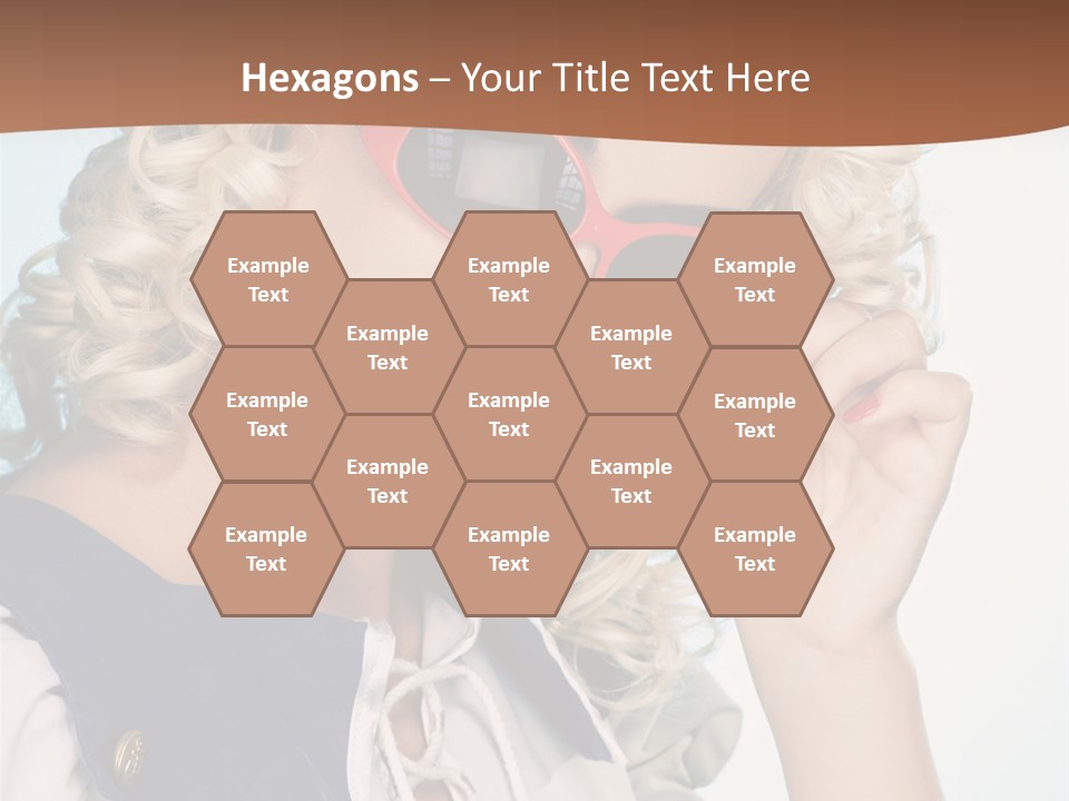 Glamorous Red Pin PowerPoint Template