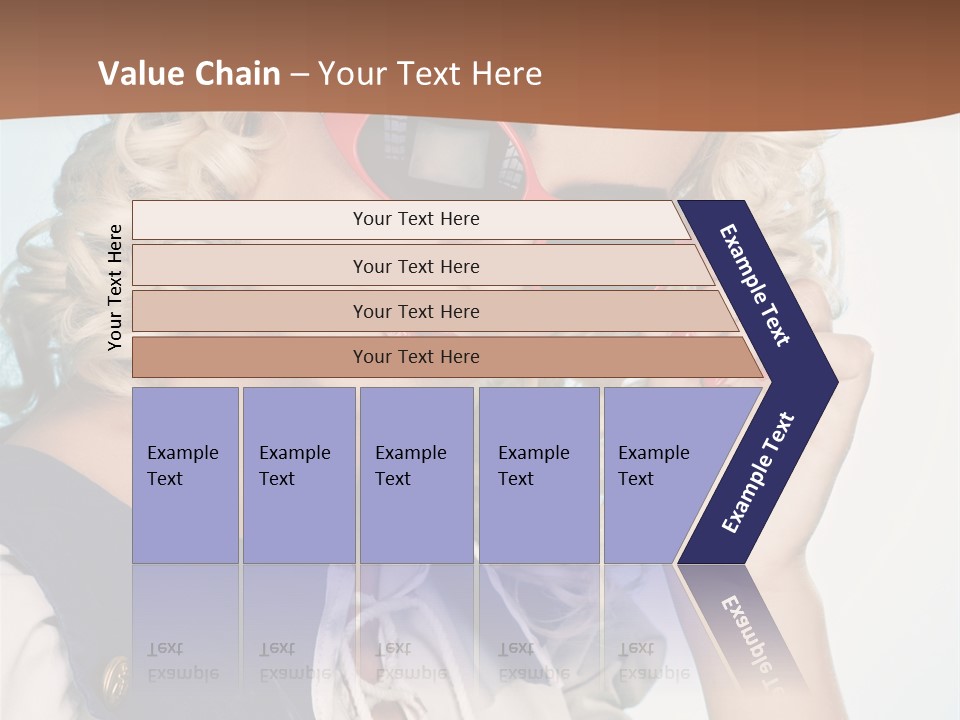 Glamorous Red Pin PowerPoint Template