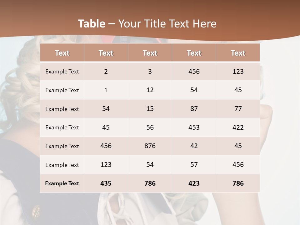 Glamorous Red Pin PowerPoint Template