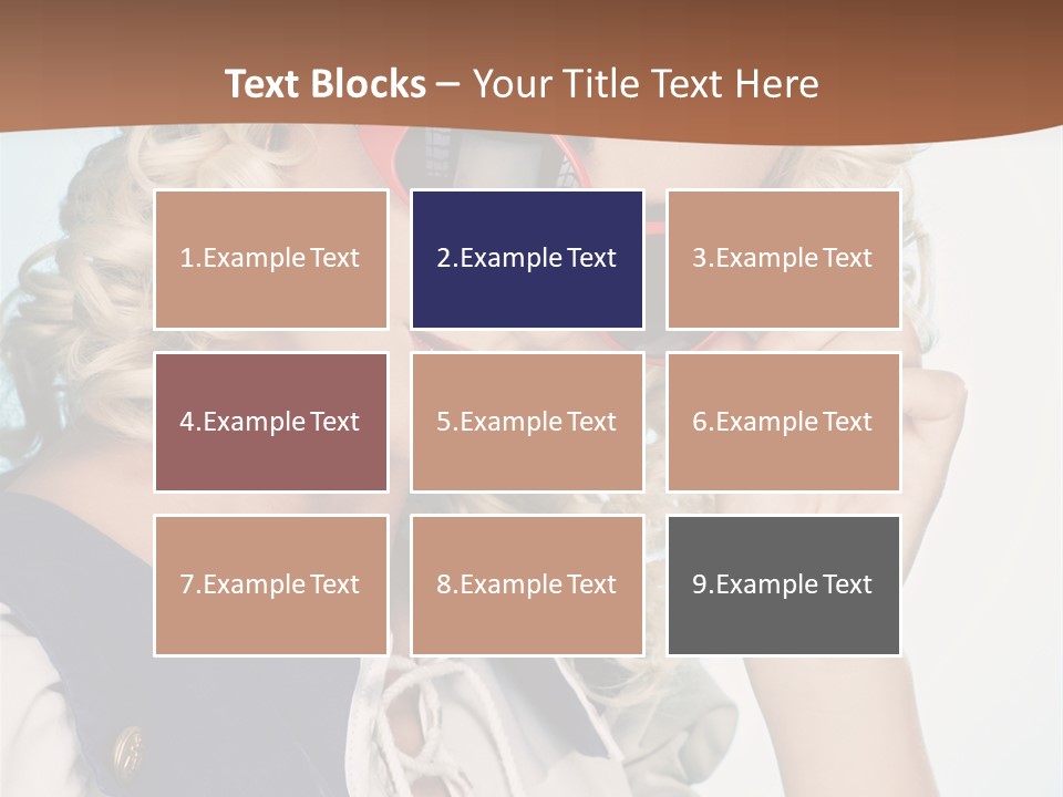Glamorous Red Pin PowerPoint Template