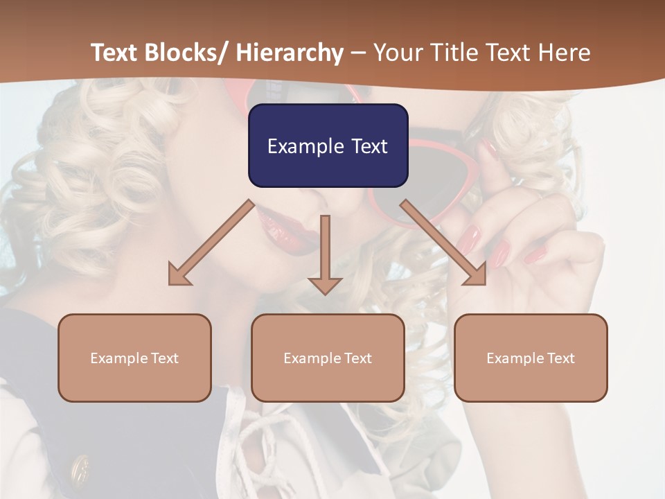 Glamorous Red Pin PowerPoint Template